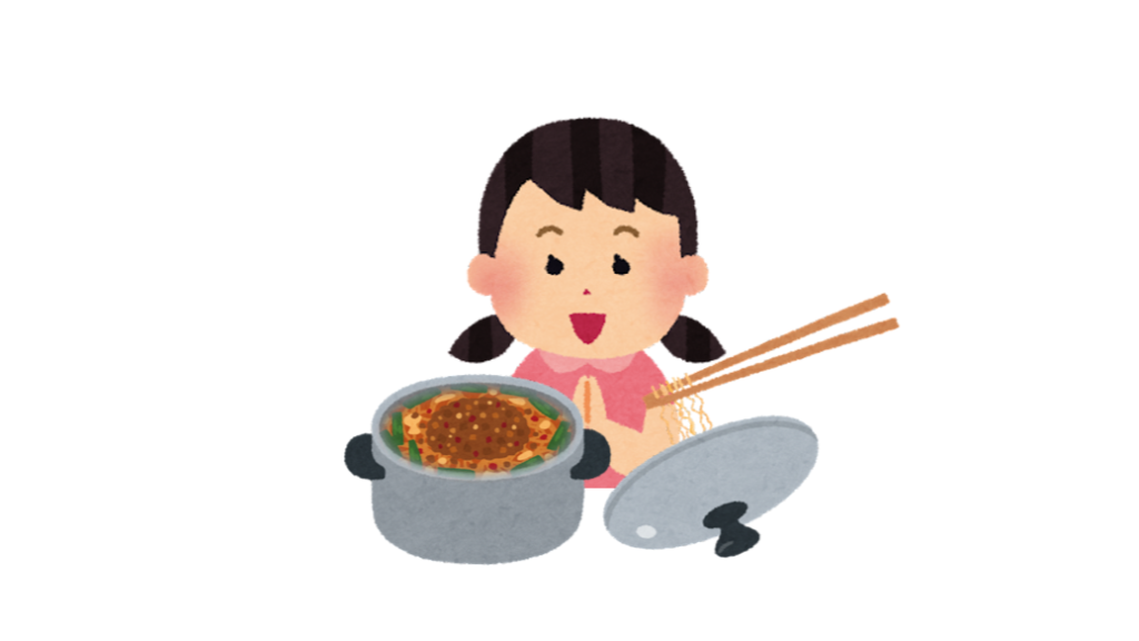 韓国ラーメン鍋の蓋で食べる理由や食べ方